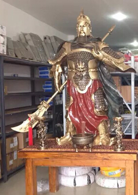 客户供奉青铜关公