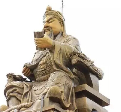 劝济堂关公铜像
