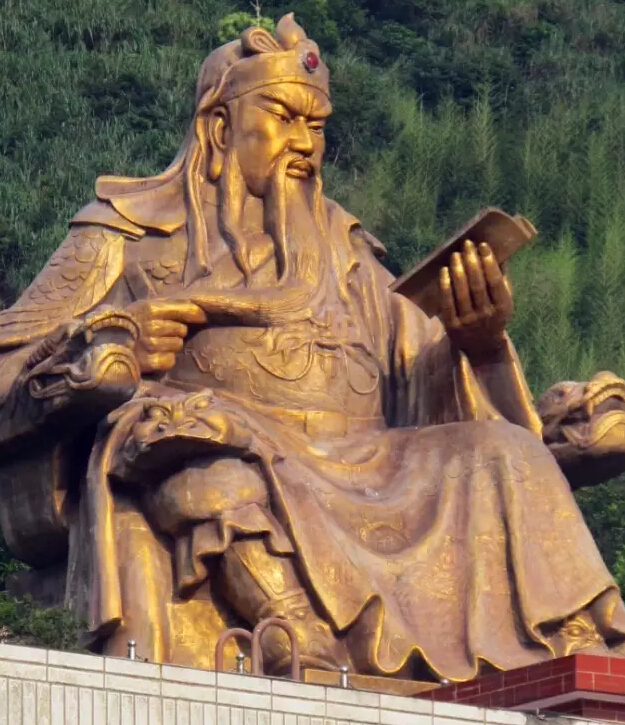 台湾关圣帝君神像